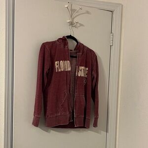 Colosseum Maroon Kids Hoodie Jacket